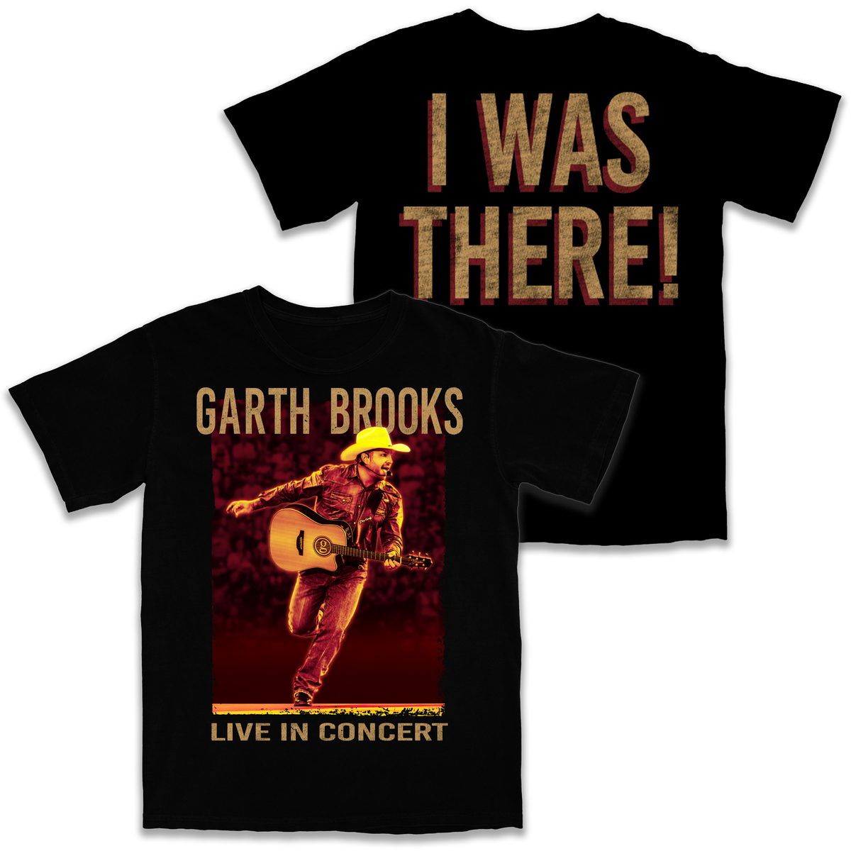 Blk Running Photo Tee – Garth Brooks Official Store