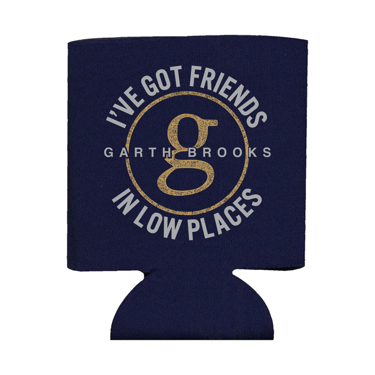 Koozie Navy Blame It – Garth Brooks Official Store