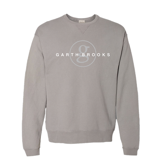 Grey Logo Crewneck Sweatshirt