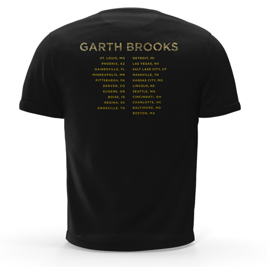 Load image into Gallery viewer, STADIUM TOUR Black Tee
