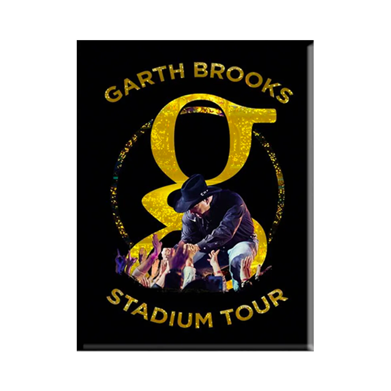 Garth Brooks Stadium Tour Magnet