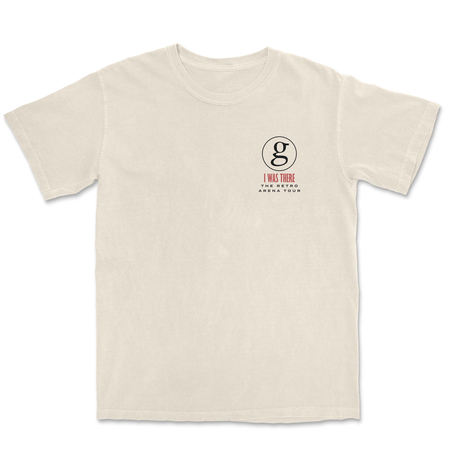 Natural Left Chest Tee