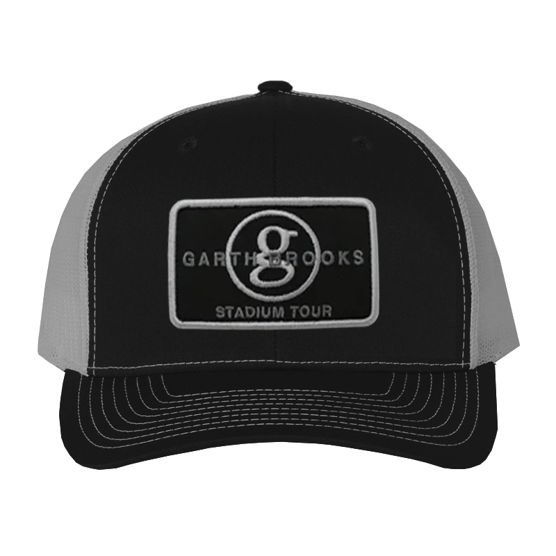 OBLUE Garth Singer Brooks Mesh Baseball Cap Summer Snapback Hat Trucker  Hats for Men Women Outdoor Mesh Caps Black