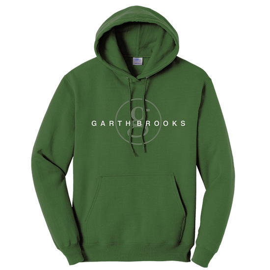 FOREST GREEN PULL OVER HOODIE