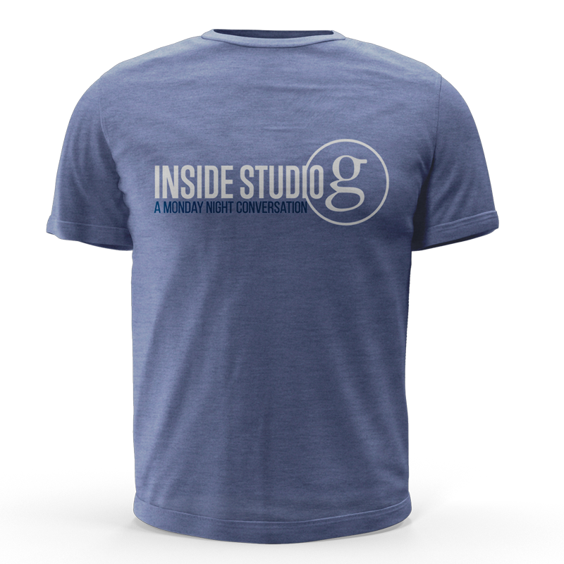 Load image into Gallery viewer, INSIDE STUDIO G - HEATHER BLUE TEE
