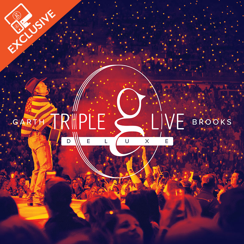 TRIPLE LIVE DELUXE - Garthbrooks.com EXCLUSIVE (Physical CD)